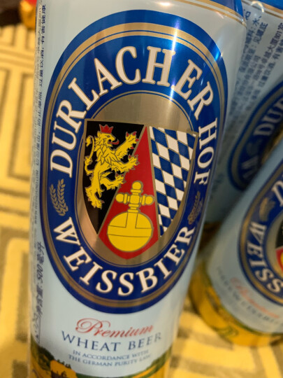 德拉克(Durlacher)小麦白啤酒500ml*8听礼盒装 德国原罐进口 纯正麦香 晒单图
