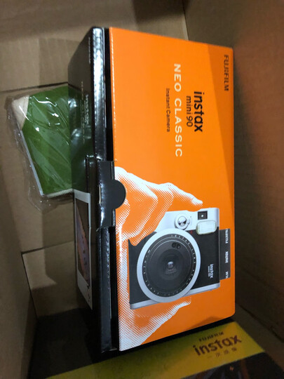 富士instax立拍立得 一次成像相机 mini90 黑色 晒单图