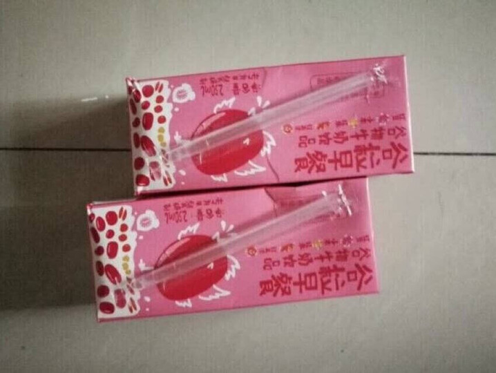 蒙牛 谷粒早餐谷物牛奶饮品(红豆+红米+红高粱+小米) 250ml*12 礼盒装 晒单图