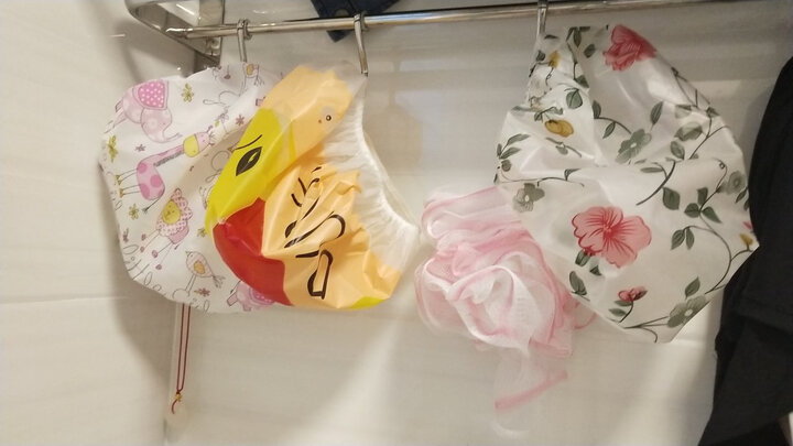 云蕾 防水浴帽 10809 晒单图