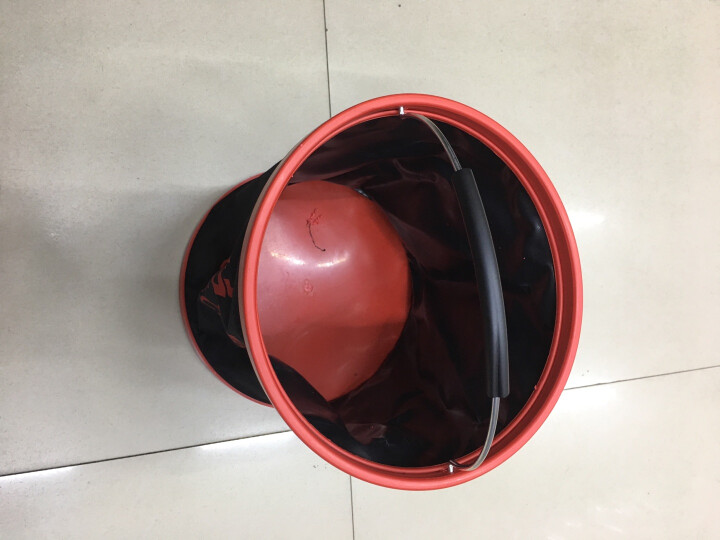悦卡（YUECAR）洗车水桶 户外折叠水桶 车用便携收纳桶 牛津布钓鱼水桶（11L款） 晒单图