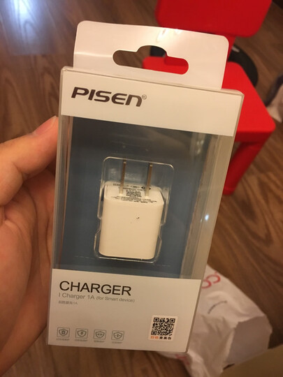 品胜 苹果充电器 安卓手机充电头/手机数据线插头 适用iPhoneXSmax/XR/8/7P/6s/华为OPPO小米三星 1A充电器白 晒单图