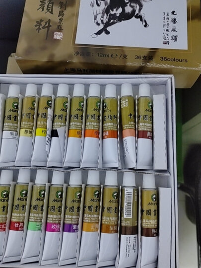 辉柏嘉（Faber-castell）水溶性彩铅笔彩色铅笔12色手绘涂色专业美术生绘画笔套装114462赠毛笔 晒单图