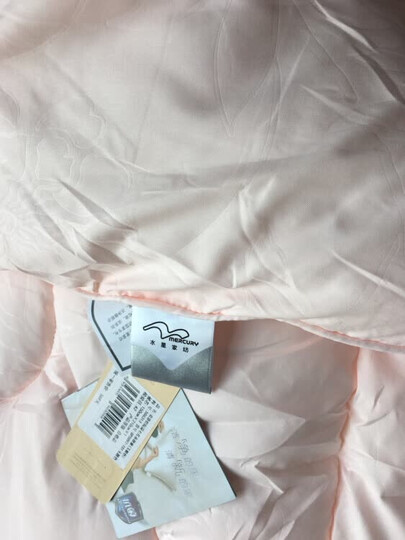 水星家纺 加厚冬被子被芯 克洛怡抗菌七孔冬被太空纤维被 粉色/多色可选 加大双人被220*240cm 晒单图