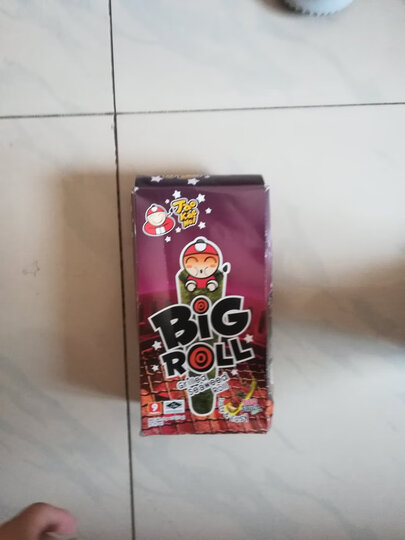 老板仔(Tao Kae Noi)海苔卷鱿鱼味 烤制 泰国进口 脆紫菜 休闲零食 独立包装3g*9条 晒单图