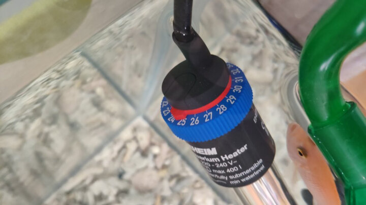 FISH BABY鱼缸温度计测水温观赏鱼水族箱专用家用防水小胖潜水 迷你小缸用温度计 晒单图