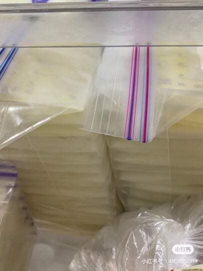 兰思诺（LANSINOH）储奶袋母乳储存袋冷藏保鲜存奶袋180ml一次性母乳袋100片装 晒单图
