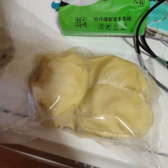 阿榴哥 泰国原装进口 金枕头冷冻榴莲果肉 300g 晒单图