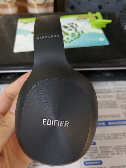 【2019新款】漫步者(EDIFIER)W800BT 头戴式立体声蓝牙耳机 音乐耳机 手机耳机 通用苹果华为小米手机 黑色 晒单图