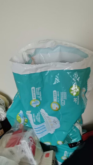 帮宝适绿帮婴儿纸尿裤L码164片 尿裤尿不湿 夏季超薄透气 晒单图