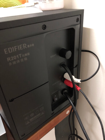 漫步者（EDIFIER） R201T北美 2.1电脑音响音箱 台式机笔记本桌面音响 游戏音响 黑色 晒单图