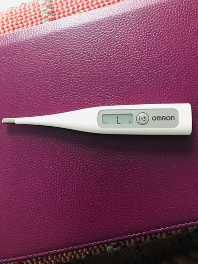 欧姆龙(OMRON)电子体温计 腋下体温计婴儿 快速预测 MC-686 晒单图