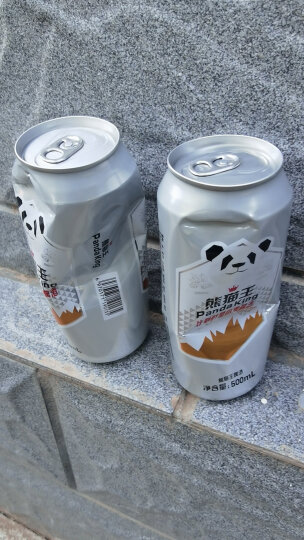 熊猫王（Panda King）白啤酒11度 听罐装 500ml*12听整箱装 晒单图