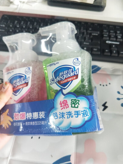 舒肤佳泡沫洗手液白茶香225ml(健康抑菌 温和洁净) 晒单图