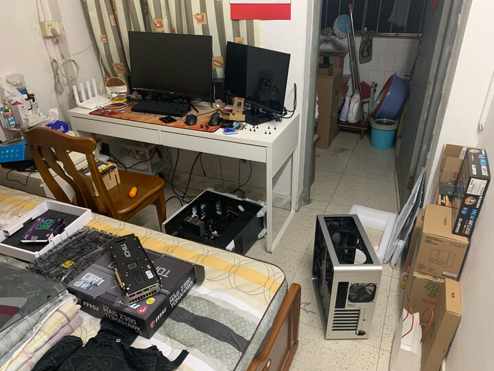 乔思伯(JONSBO)UMX4 侧透标准版 银色 中塔式机箱 (支持ATX主板/全铝外壳/双面5.0厚度钢化玻璃) 晒单图
