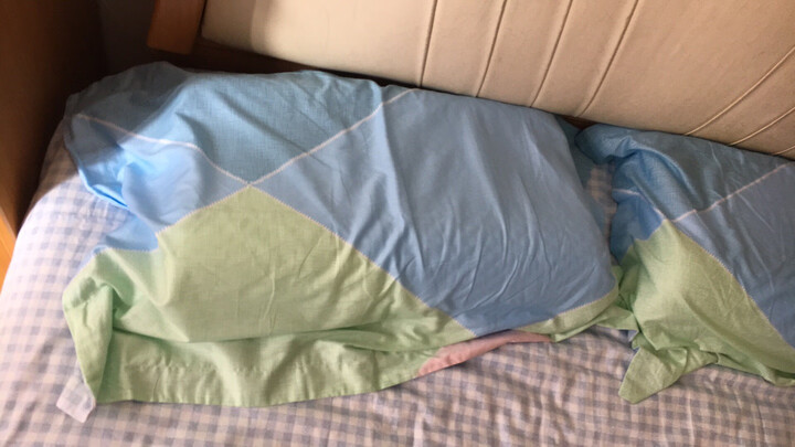 百富帝(byford)四件套纯棉家纺 床上用品床单枕套双人全棉斜纹套件1.5/1.8米床被套200*230 夜华 晒单图