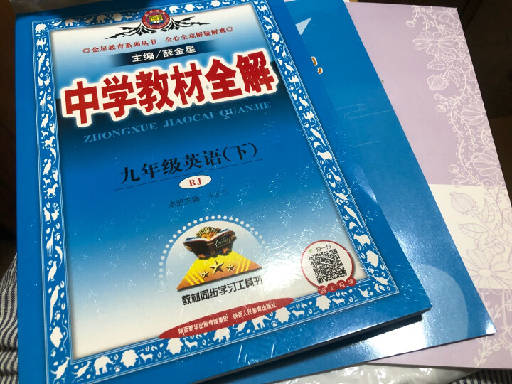 2023新版包邮 中学教材全解 9九年级下册英语人教版 初三九年级下册英语全解教材同步全解全析薛金星 晒单图