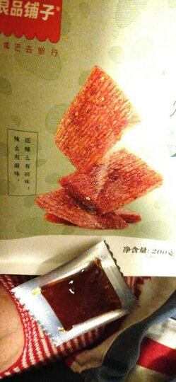【199减120】良品铺子 素小烧香辣味200g大刀素肉味辣条味零食麻辣儿时怀旧食品 200g 香辣味 晒单图