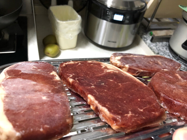 小牛凯西 整切牛排西冷草饲厚切牛肉生鲜牛排儿童牛扒原肉整切120g*12片 晒单图