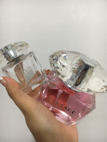 范思哲（VERSACE）白敬亭同款 粉耀晶钻女士香水90ml  节日礼物生日礼物送女友 晒单图