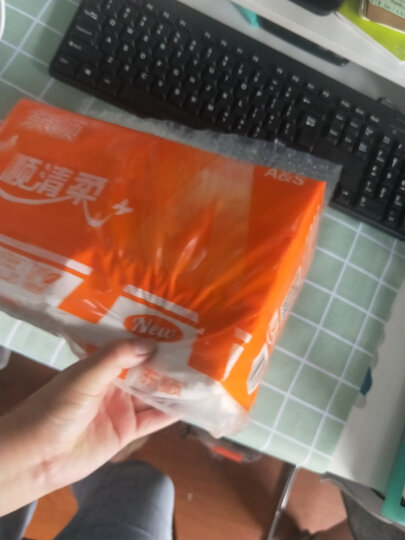 顺清柔 抽纸 3层120抽面巾纸*24包(小规格)整箱销售 晒单图