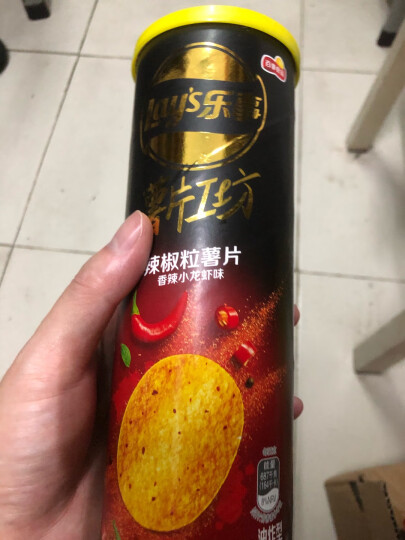 乐事（Lay's）无限 薯片 忠于原味104g 罐装 膨化食品 零食 休闲食品 晒单图