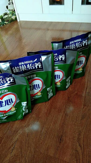 雀巢(Nestle) 中老年奶粉 怡养健心鱼油 成人高钙 成人奶粉 进口鱼油提取物 袋装400g 晒单图