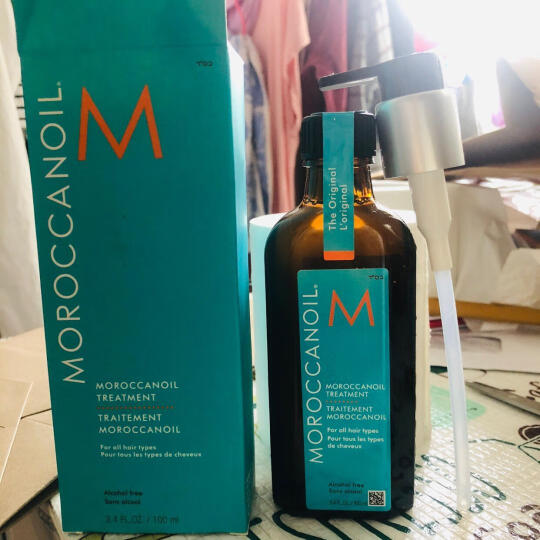 MOROCCANOIL 摩洛哥发油 护发修复精油 专业级 发膜 洗发水套装 梳子 100ml一瓶装 晒单图