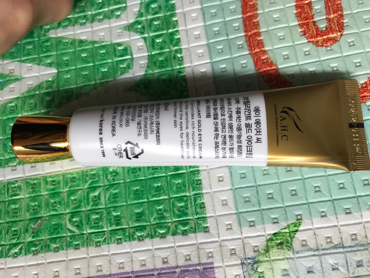 韩国进口 AHC 黄金玻尿酸眼霜 30ml/支 修复弹润 滋润眼周 淡化细纹 晒单图