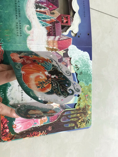 尤斯伯恩·世界经典童话纸雕书（套装共4册） ：灰姑娘+小红帽+美女与野兽+睡美人 晒单图