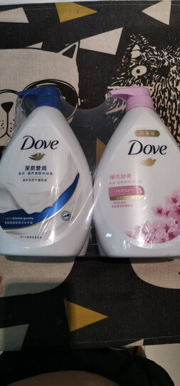 多芬(Dove)沐浴露套装 樱花甜香730g+舒心水润730g送深层营润190g+洗护发旅行装50ml*2 晒单图