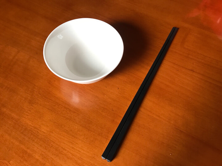 双枪（Suncha）筷子 耐高温光板合金筷子不发霉日式酒店家用筷子10双装   晒单图