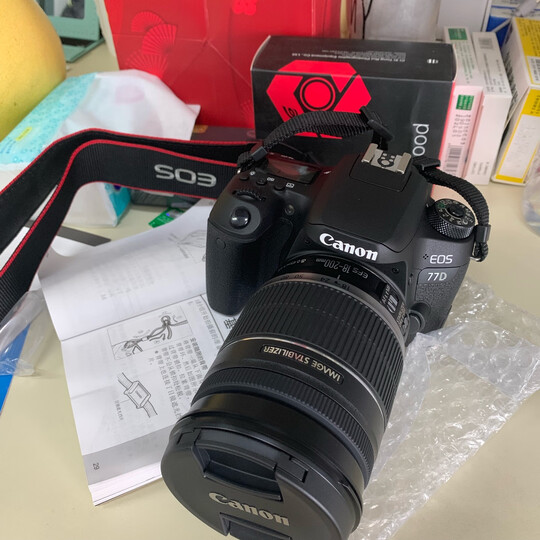 佳能(Canon)EOS 77D 单反相机 单反机身 晒单图