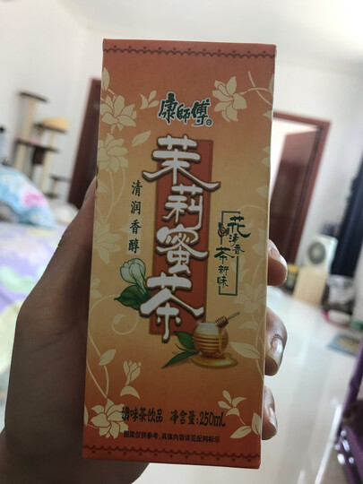 康师傅 茉莉蜜茶 茶饮料 250ml*24盒 整箱装(新老包装自然发货) 晒单图