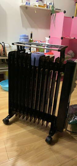 先锋(Singfun)取暖器 电暖器 电暖气片家用 13片全屋速暖电热油汀 静音节能 烘衣加湿DYT-Z2 晒单图