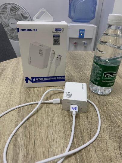 诺希(NOHON) 1A快充手机充电器/USB适配器插头 适用苹果/iphone6/6s/7/8/x plus 白色 晒单图