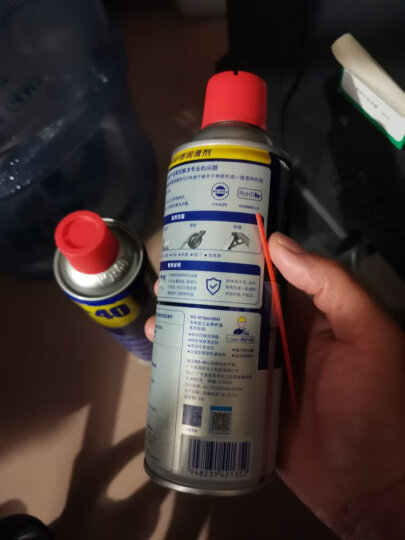 WD-40矽质润滑剂wd40汽车窗润滑剂橡胶套胶条养保护发动机皮带消音剂 晒单图