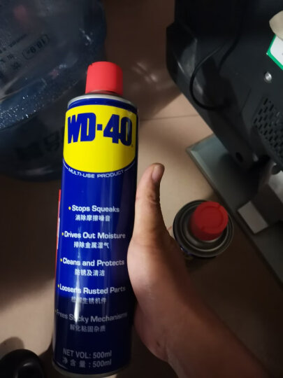 WD-40矽质润滑剂wd40汽车窗润滑剂橡胶套胶条养保护发动机皮带消音剂 晒单图