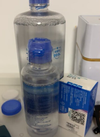 博士伦隐形眼镜护理液 清透500ml+清透120ml 晒单图