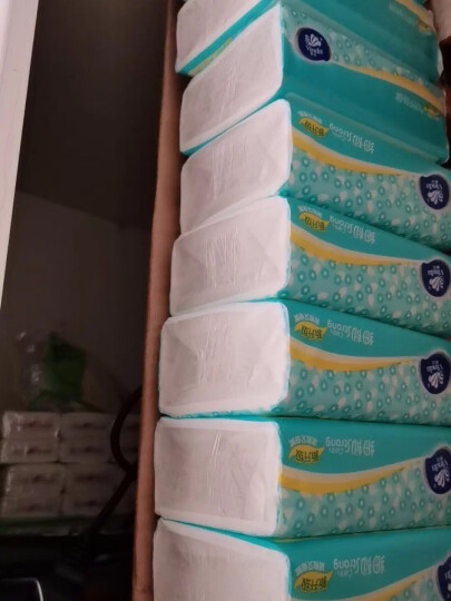 维达（Vinda）抽纸 超韧100抽*3包M码 湿水不易破 盒抽 卫生纸 纸巾 餐巾纸  晒单图