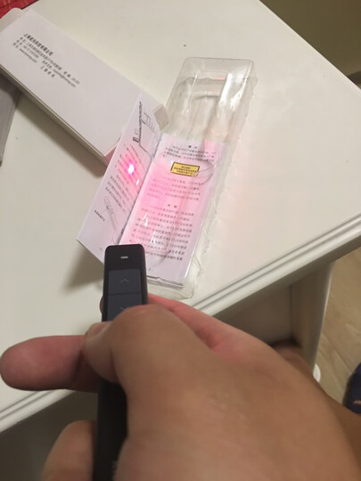 诺为 畅享600米空间/360°遥控/100米距离远控 激光笔 PPT翻页笔 无线演示器 投影笔 电子笔 N26 红光 黑色 晒单图