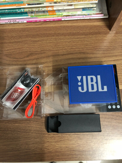 JBL GO 音乐金砖 便携式蓝牙音箱 低音炮 户外音箱 迷你小音响 可免提通话 星际蓝 晒单图