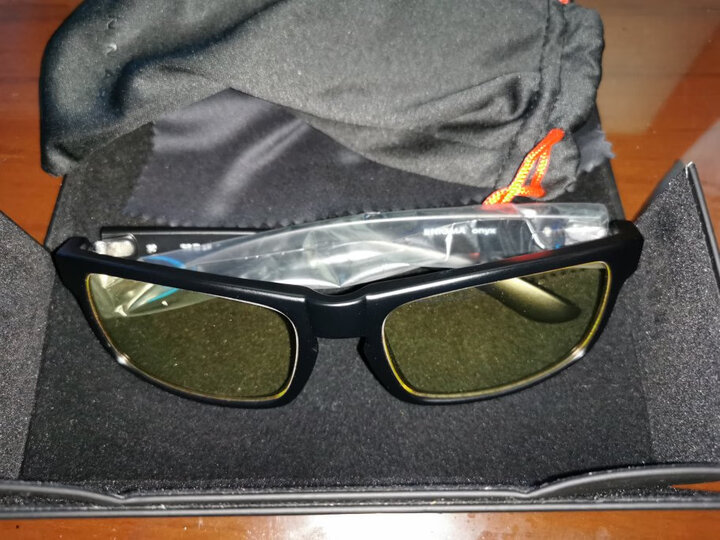 GUNNAR Enigma 玛瑙黑色镜框 琥珀色镜片 电竞防蓝光眼镜 晒单图