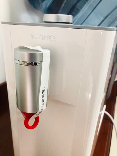 北鼎(Buydeem)即热式饮水机 即时加热小型迷你茶吧机饮水器 办公室家用桌上茶水机 智能8段控温 S601 钢琴白 晒单图
