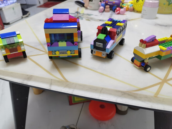 乐高（LEGO）积木拼装经典系列10696 创意积木盒4岁+男孩女孩儿童玩具生日礼物 晒单图