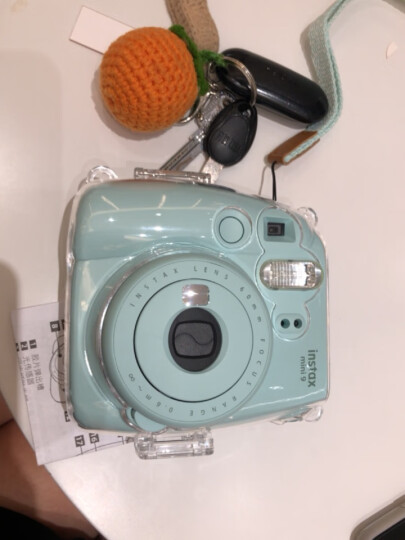 富士instax立拍立得 一次成像相机 mini9 (mini8升级款) 冰霜蓝 晒单图