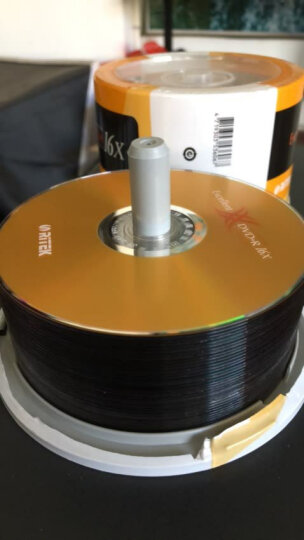 铼德(RITEK) 台产可打印 DVD-R 16速4.7G 空白光盘/光碟/刻录盘  桶装50片 晒单图