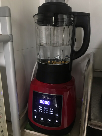美的(Midea)破壁机家用加热破壁料理机榨汁机搅拌机辅食机 智能保温WBL1021S 晒单图