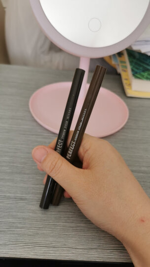 谜尚（MISSHA）自动美眉笔（棕色）0.26g（自动防水防汗持久不脱色） 晒单图