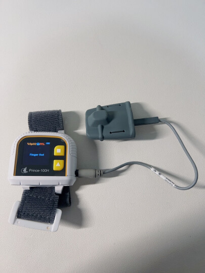 力康（Heal Force）睡眠监测腕式血氧仪脉搏血氧饱和度检测仪全天持续监护呼吸暂停心率报警腕表100H 晒单图